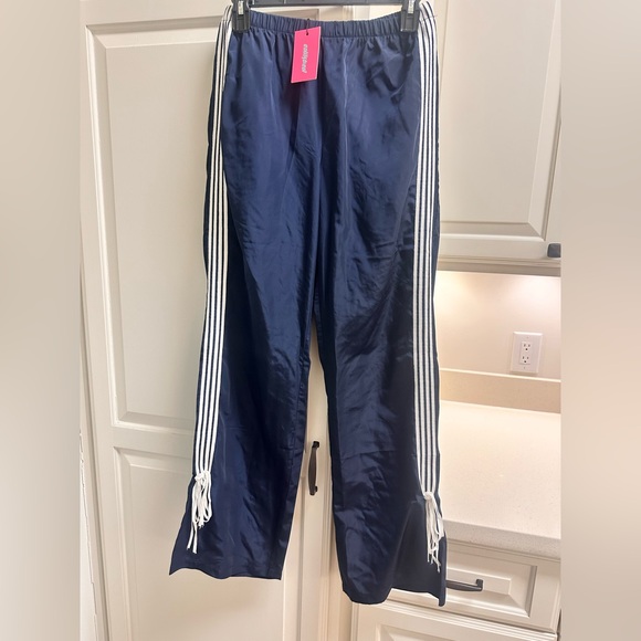 Edikted Pants - Edikted Black Pants with Elastic Waist